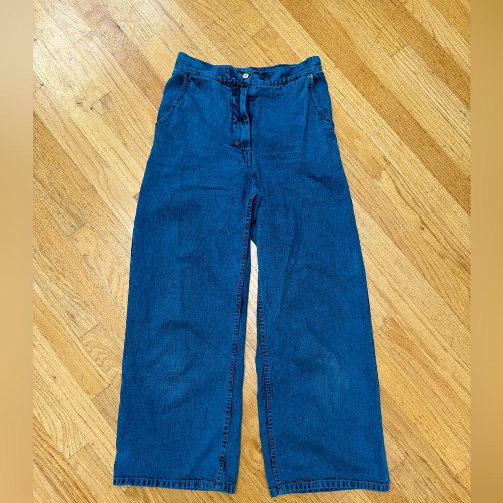 Super Rare! Blue acid washed Rachel Comey Bishop jeans